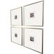 Natural Patterns Metallic and Orange and Red and Rust Framed Art, The Studio