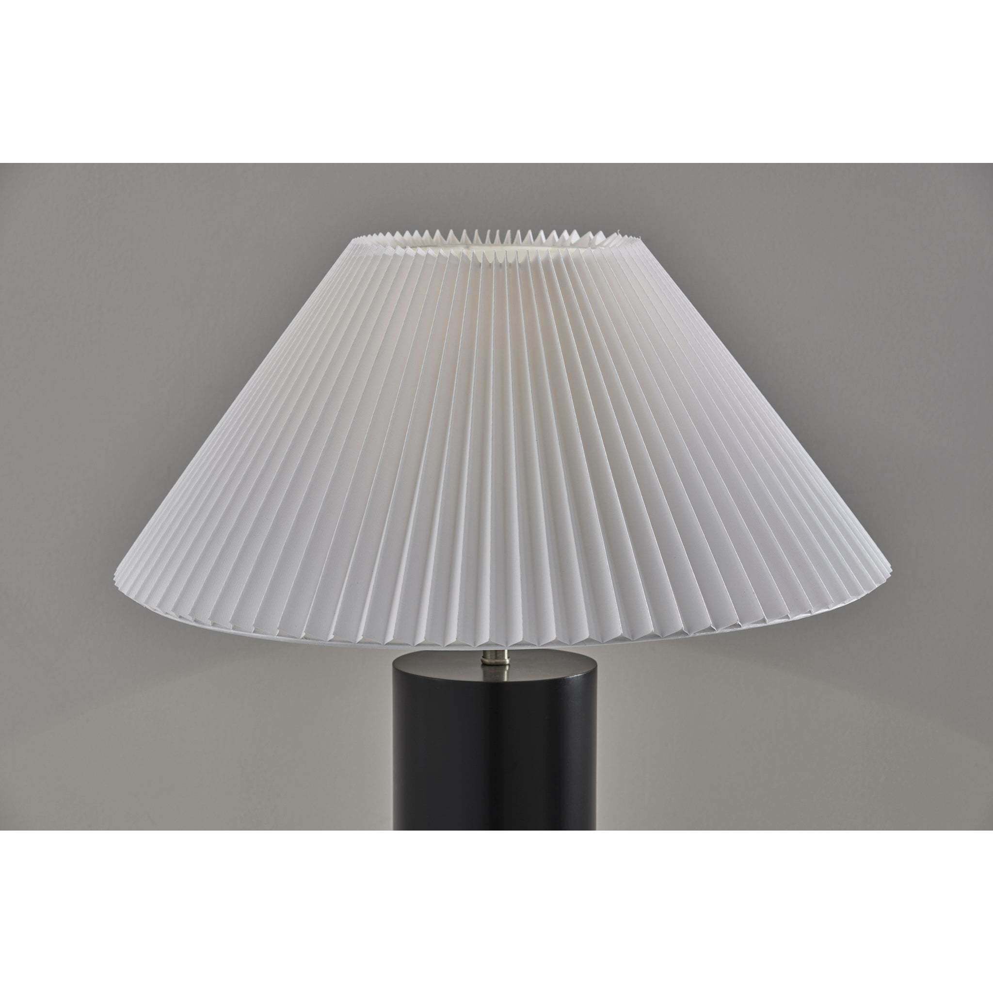 Marta 25.5 inch 100.00 watt Black Wood Table Lamp Portable Light