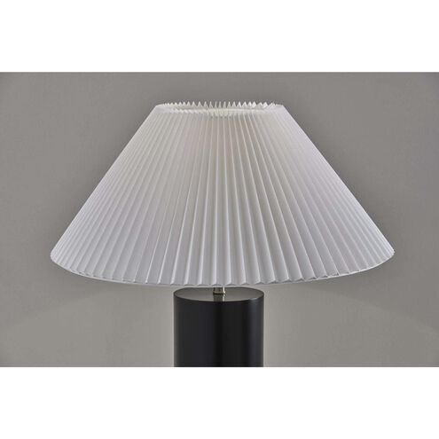 Marta 25.5 inch 100.00 watt Black Wood Table Lamp Portable Light