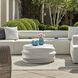 Winded 36 X 16 inch White Concrete Outdoor Coffee Table