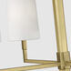 TOB by Thomas O'Brien Danica 4 Light 27 inch Burnished Brass Chandelier Ceiling Light