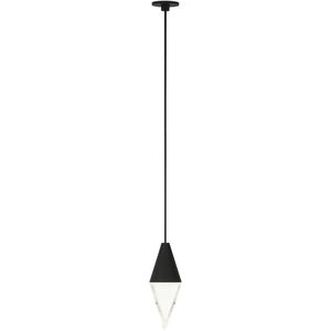 Sean Lavin Turret LED Nightshade Black Pendant Ceiling Light, Integrated LED