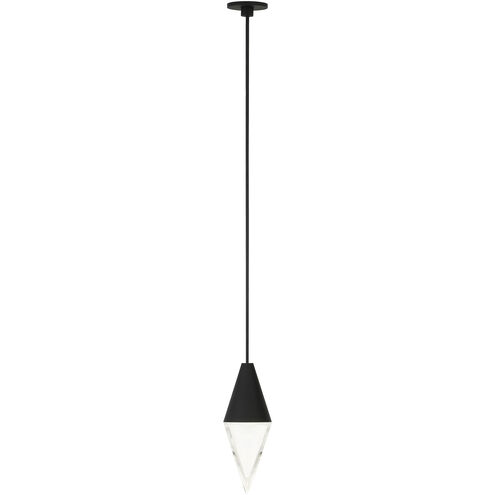 Sean Lavin Turret LED Nightshade Black Pendant Ceiling Light, Integrated LED