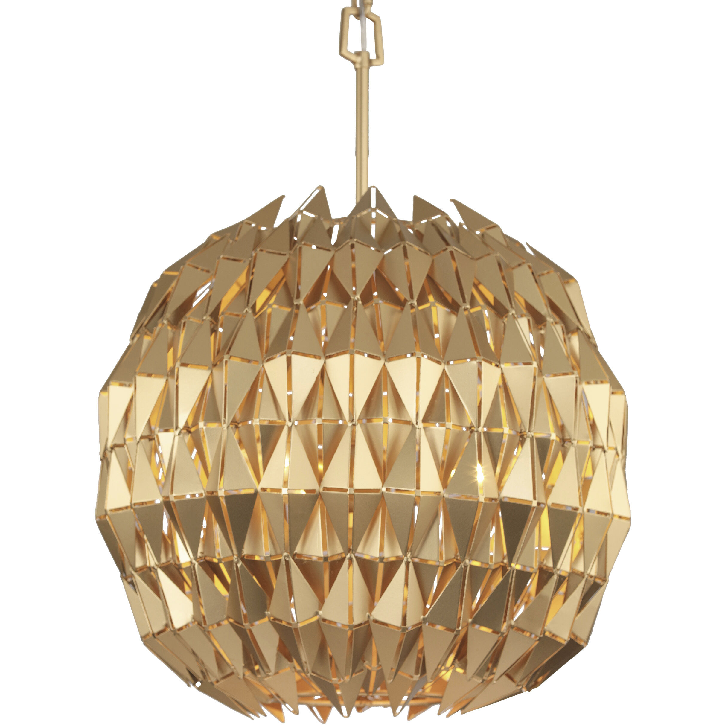 Forever 3 Light 18 inch French Gold Pendant Ceiling Light