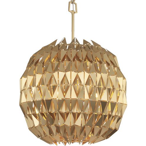Forever 3 Light 18 inch French Gold Pendant Ceiling Light