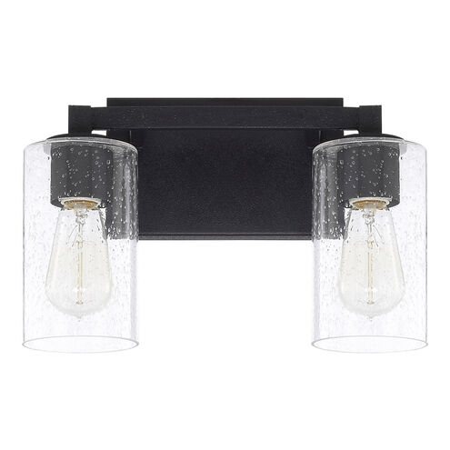 Ravenwood 2 Light 13 inch Black Iron Vanity Light Wall Light