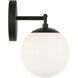 Nube LED 14.63 inch Midnight Black Vanity Light Wall Light