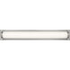 Weston LED 28 inch Brushed Nickel Vanity Light Wall Light