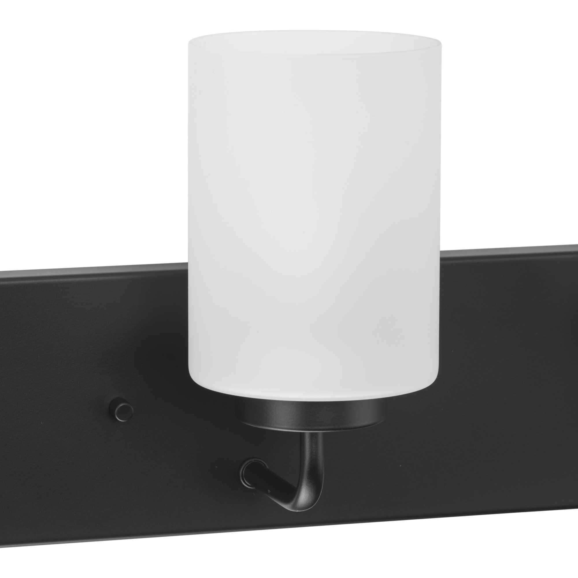 Merry 6 Light 48 inch Matte Black Bath Vanity Light Wall Light