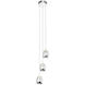 Artisan Collection/VENEZIA Series 7.5 inch Polished Chrome Pendant Ceiling Light