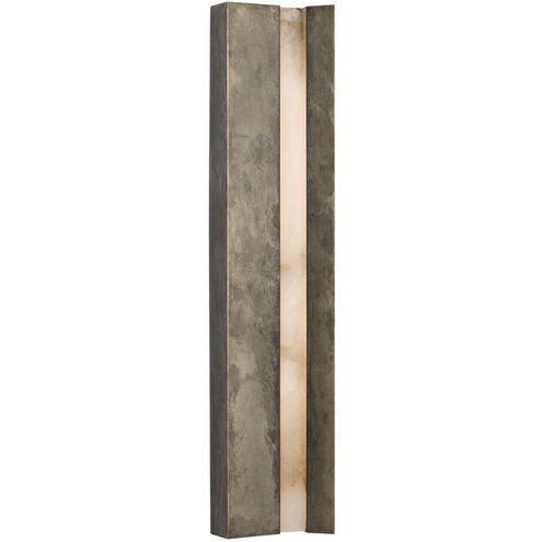 Anne-Marie Barton Austera Sconce Wall Light in Mottled Pewter