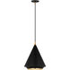 TOB by Thomas O'Brien Stanza 1 Light 14.88 inch Midnight Black Pendant Ceiling Light