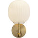 Alora Mood Cherise 1 Light 6.75 inch Brushed Gold Bath Vanity Light Wall Light