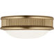 Paloma Contreras Ritz 8 inch Gild Flush Mount Ceiling Light