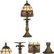 Evelyn 16 inch 60.00 watt Antique Brass Table Lamp Portable Light