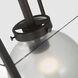 Ray Booth Illume LED 18 inch Warm Iron and Antique-Burnished Brass Lantern Pendant Ceiling Light