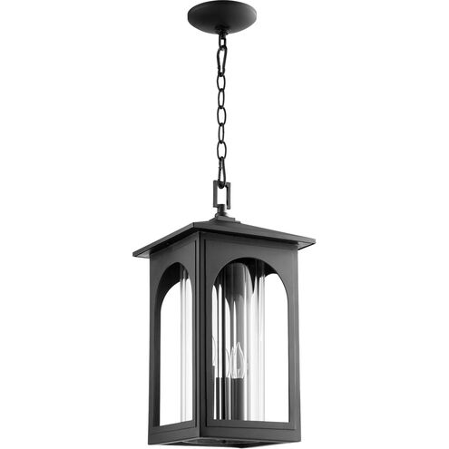 Harbor 3 Light 10 inch Noir Pendant Ceiling Light