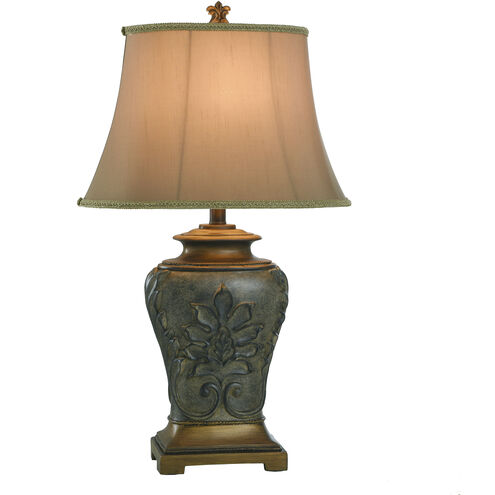 Magonia 28.5 inch 100.00 watt Brown Table Lamp Portable Light