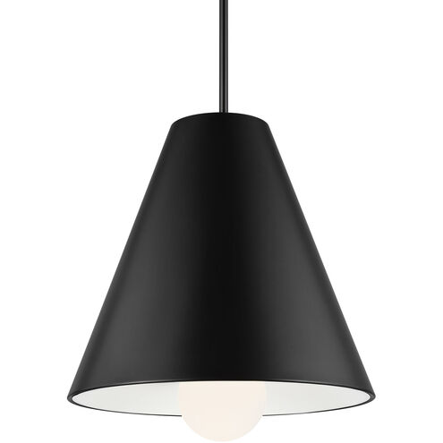 Sean Lavin Joni LED 17.2 inch Matte Black Pendant Ceiling Light, Integrated LED