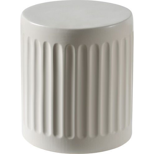 Lucian 15 X 13 inch Matte Off-White Outdoor Table