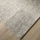 Laid Back Luxe Gray and Ivory Indoor Rug