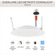 Everlume Solid State White Recessed Downlight