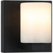 Lindy 1 Light 4.75 inch Matte Black Wall Sconce Wall Light