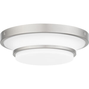 Cromwell 11 inch Brushed Nickel Flush Mount Ceiling Light