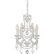 Savoy House 4 Light 16 inch Matte White Mini Chandelier Ceiling Light