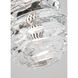 Sean Lavin Audra LED 5.3 inch Satin Nickel Pendant Ceiling Light in LED 90 CRI 3000K, Clear Glass