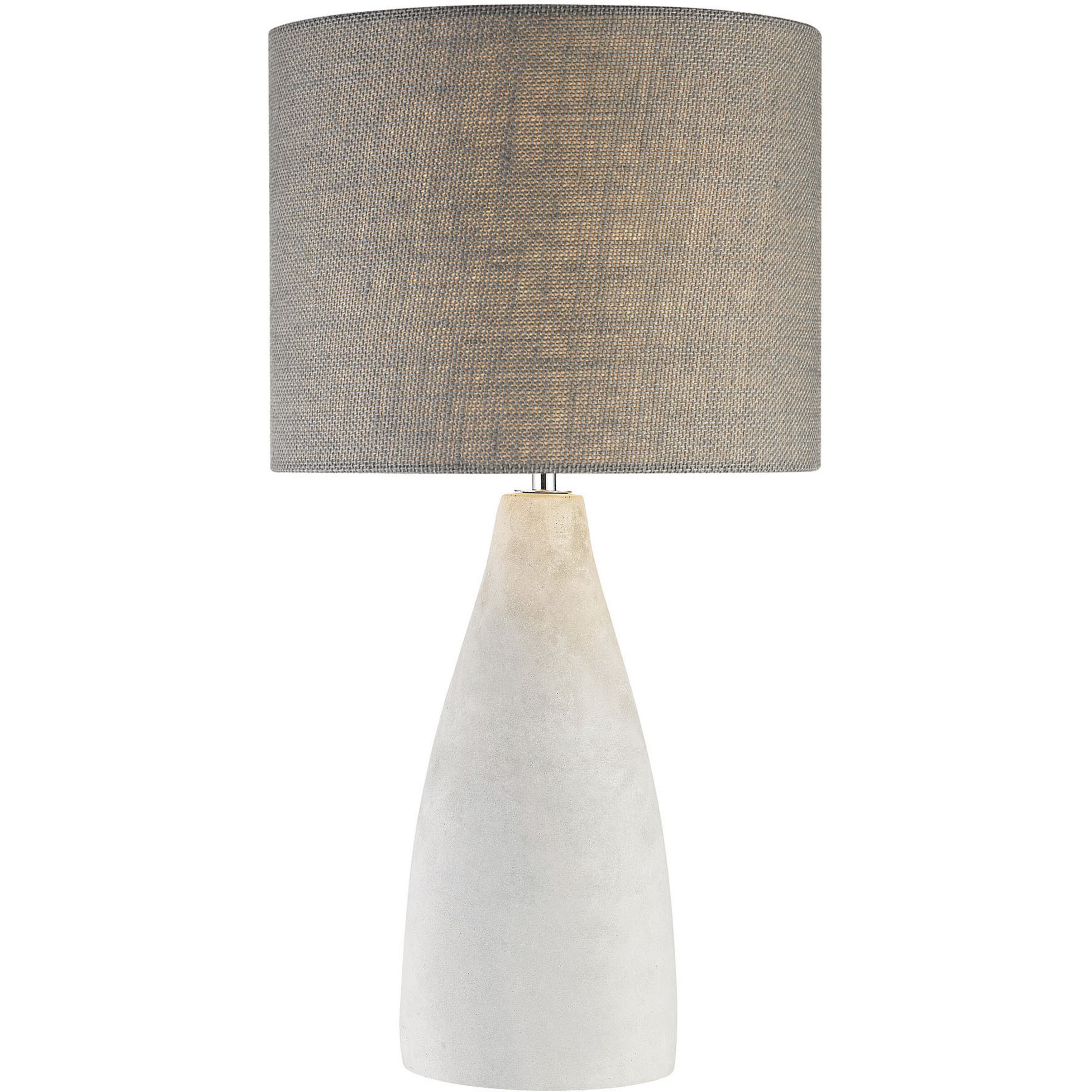Rockport 21 inch 60 watt Polished Concrete Table Lamp Portable Light
