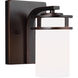 Robie 1 Light 5 inch Bronze Wall Bath Fixture Wall Light
