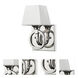 Josephine 1 Light 4.5 inch Polished Nickel Sconce Wall Light