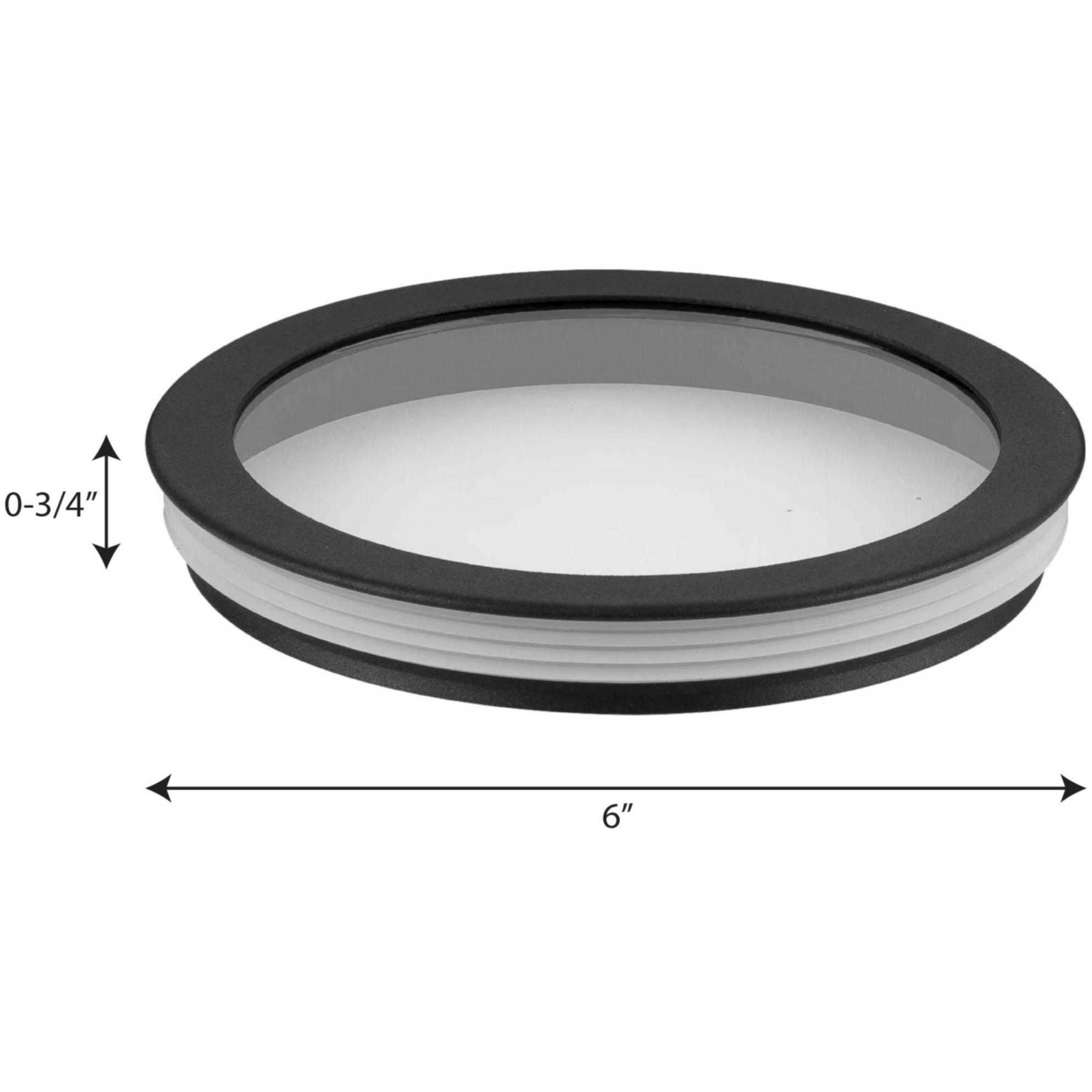 Cylinder Lens Black Round Cylinder Cover