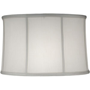 Ellie Off White 17 inch Lampshade, Bell