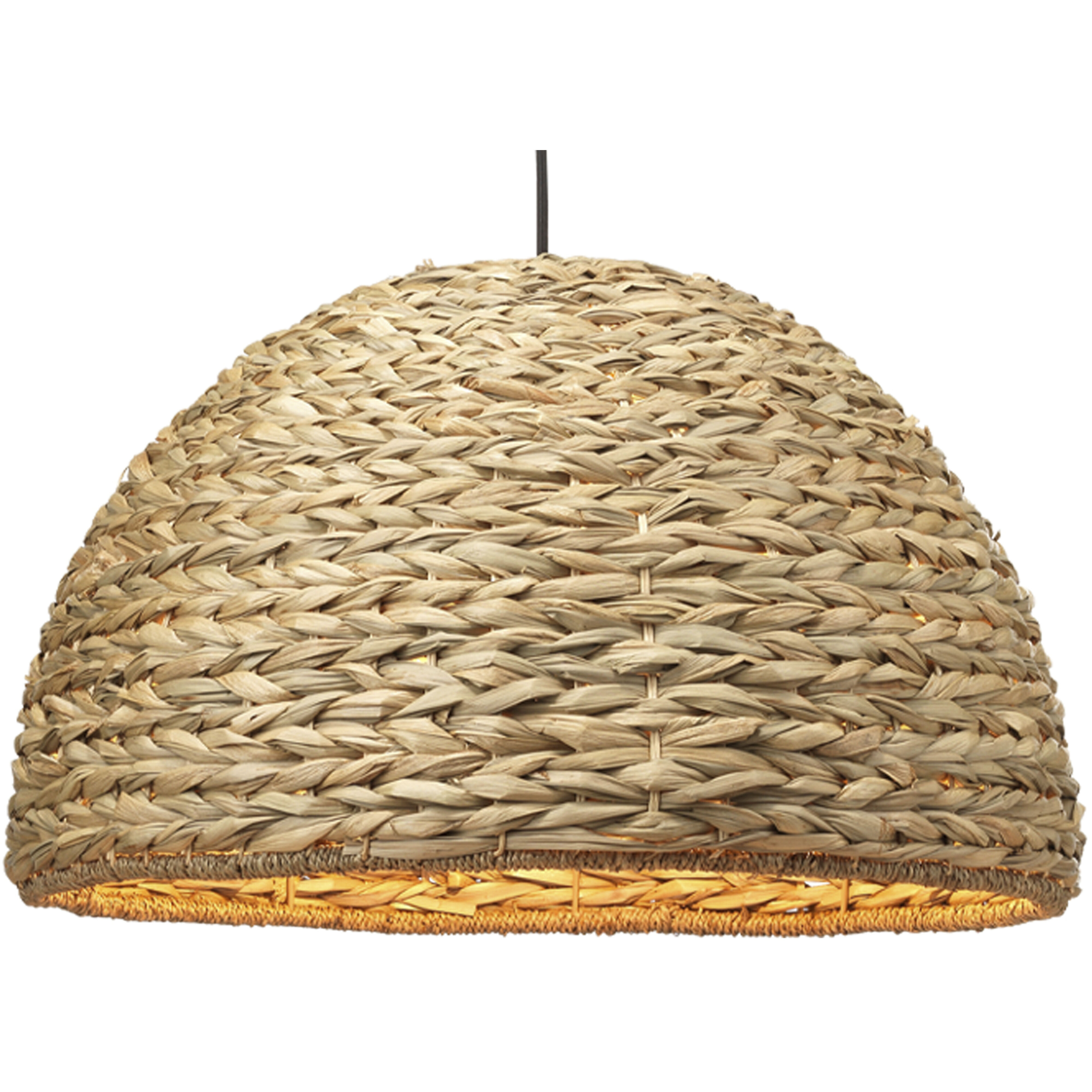 Shoreline 1 Light 22 inch Natural Pendant Ceiling Light
