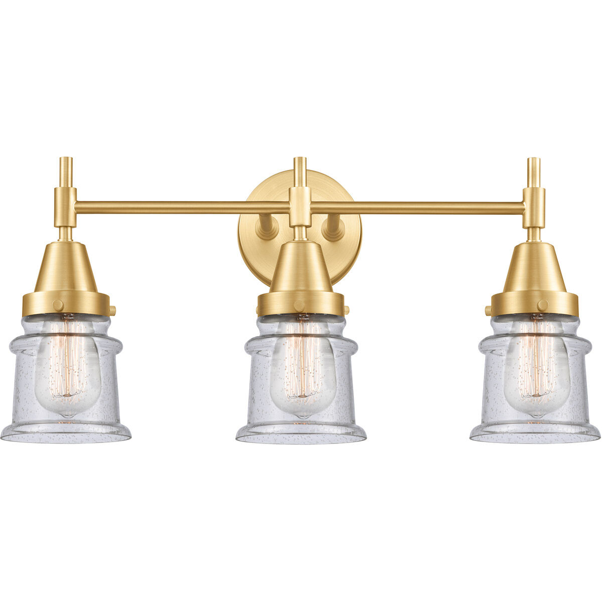 Caden LED 23 inch Satin Gold Bath Vanity Light Wall Light