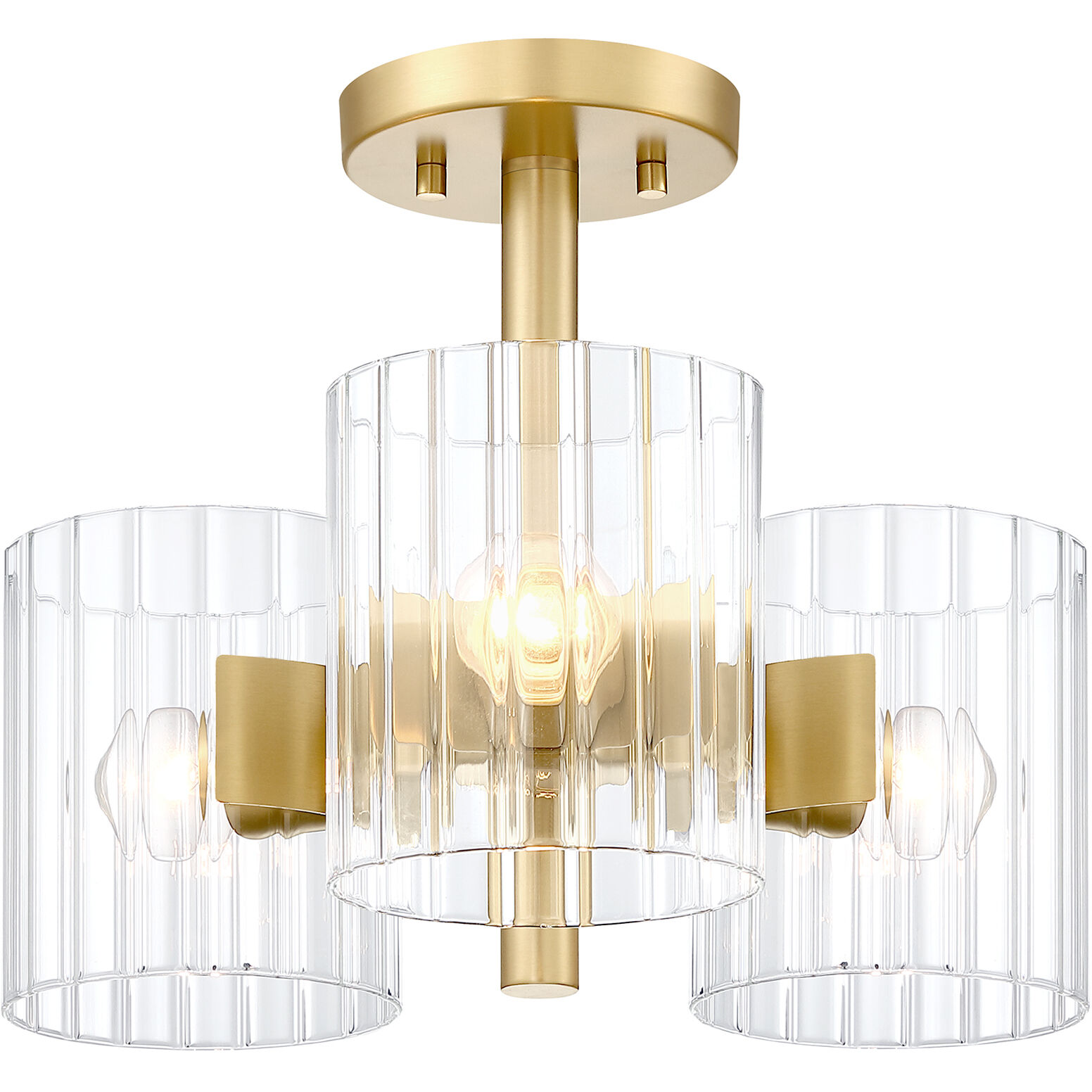 Satin gold light fixtures cheap