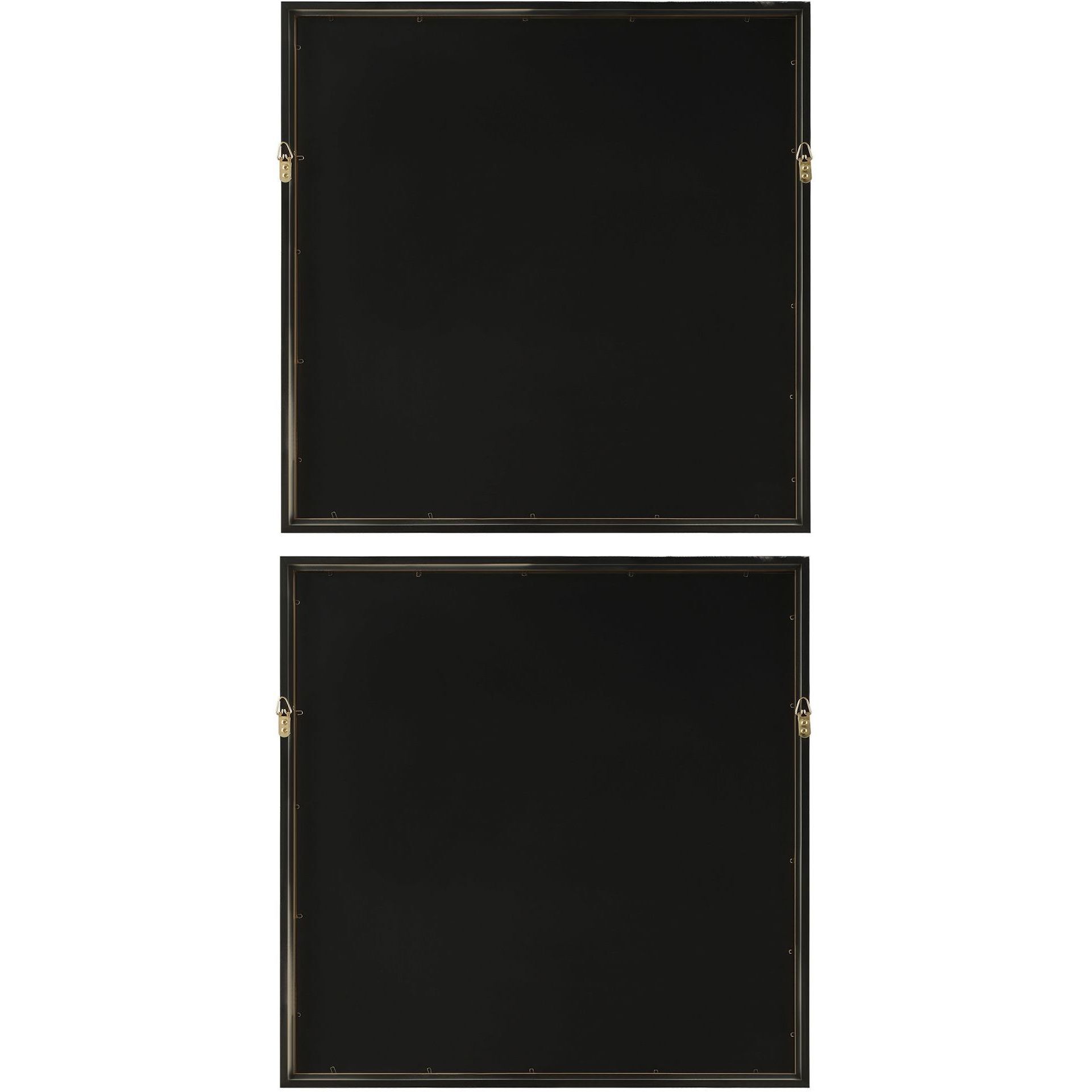 So Golden 29.5 X 29.5 inch Abstract Landscape Prints, Set of 2