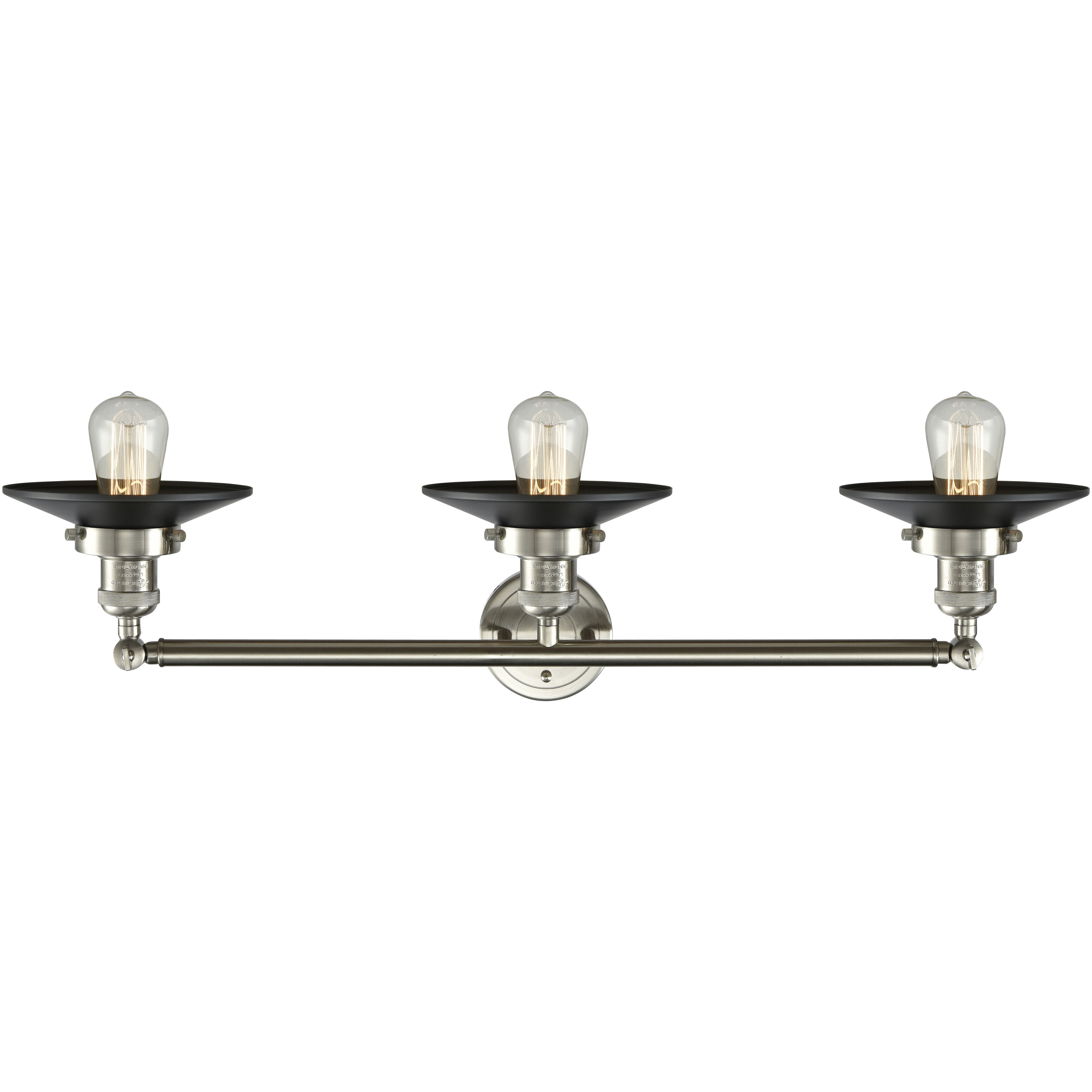 Franklin Restoration Railroad 3 Light 32.00 inch Bathroom Vanity Light