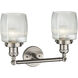 Franklin Restoration Colton 2 Light 16 inch Brushed Satin Nickel Bath Vanity Light Wall Light, Franklin Restoration