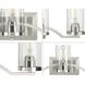 Lassiter 3 Light 24 inch Brushed Nickel Bath Vanity Wall Light