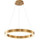 Canada LED 23.62 inch Gold Chandelier Ceiling Light