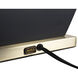 Pearson 30 inch 23.00 watt Ebony and Weathered Brass Table Lamp Portable Light