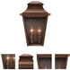 Coventry 2 Light 17 inch Copper Patina Exterior Pocket Wall Mount