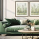 Before the Marsh Green and Gray Framed Art