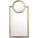 Mirror 46 X 24 inch Champagne Gold Wall Mirror