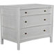 Hampton 36 X 31 inch White Wash Side Table