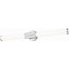 Solange LED 32.5 inch Brushed Nickel Bath Vanity Wall Light