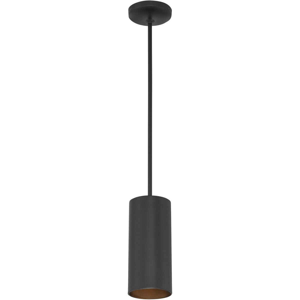 Pilson LED 4.5 inch Matte Black Pendant Ceiling Light